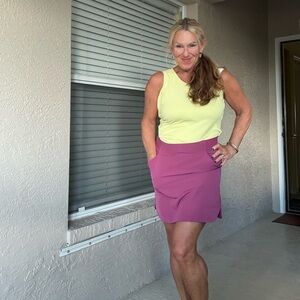 Women's Purple Skort